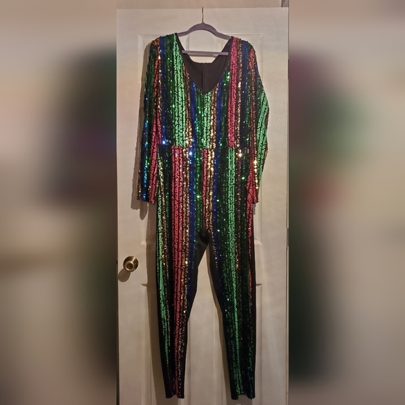 Pants - 🔥🔥NWOT Sequin Jumper